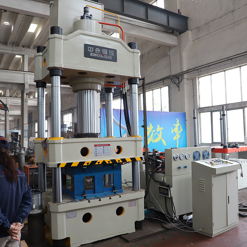 315噸玻璃鋼樹脂復合井蓋熱壓成型液壓機(圖5)